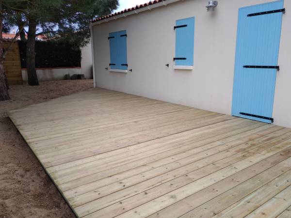 fabrication terrasse la chapelle achard