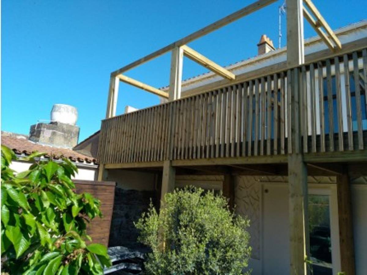 fabrication terrasse sur pilotis en vendée, les sables d olonne